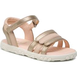 Geox Barnsandaler SANDAL HAITI GIRL Guldfärgad