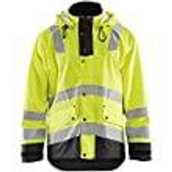 Blåkläder 430720033399XXXL Gefüttert Level Regenmantel, High Vis Gelb/Schwarz, Größe