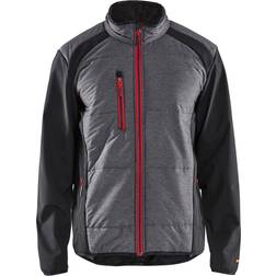 Blåkläder 492919119956XXXL Hybrid Jacke, Schwarz/Rot, Größe