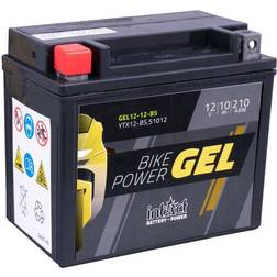 intAct Bike-Power GEL Motorradbatterie GEL12-12-BS 10Ah DIN 51012 YTX12-BS