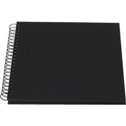 Rössler S.O.H.O. Fotoalbum Whire-O 60 Seiten 290x290mm schwarz/schwarz