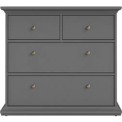 Tvilum Paris Mat Grey Kommode 96.2x86.9cm
