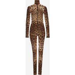 Dolce & Gabbana KIM sheer jumpsuit leo_new