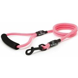 Bunty Pink, X-Large Strong Rope Dog Puppy Pet Lead Leash Clip