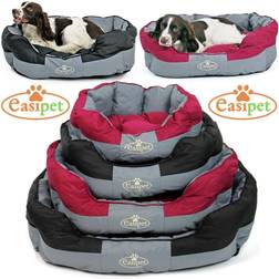 Actiaspet Waterproof Round Dog Bed Grey/Black S Easipet 74676