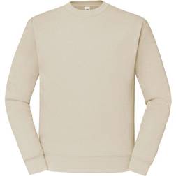 Fruit of the Loom Mens Classic 80/20 Set-in Sweatshirt Natural