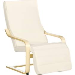 Homcom Wooden Lounging Armchair