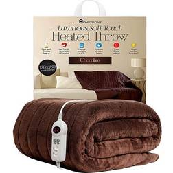 Homefront Electric Heated Blankets Brown