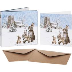 Wrendale Designs Cards & Invitations Silent Night Xmas Card 8pcs