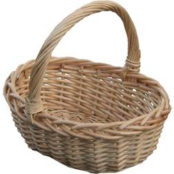 RED HAMPER Hamper S015/HOME Childs Oval Shopping Basket