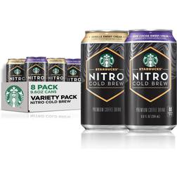 Starbucks Nitro Cold Brew, 2 Flavor Sweet Cream Variety