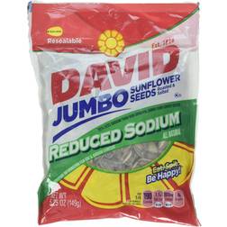 David Reduced Sodium Salted and Roasted Jumbo Sunflower Seeds