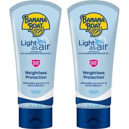 Banana Boat Light As Air Sunscreen, Spectrum Lotion, 2 Count