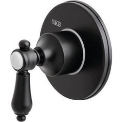 Kingston Brass Three-Way Volume Control Shower Black