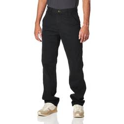 Carhartt Washed Twill Relaxed Fit Dungarees for Men Black 35x34