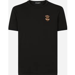 Dolce & Gabbana Cotton T-shirt With Embroidery