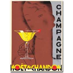 Trademark Fine Art 'Champagne Moet & Chandon' Framed Art