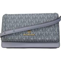 Michael Kors Jet Set Charm Small Phone Crossbody Multi One Size PALE BLUE