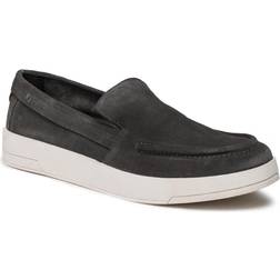 Jack & Jones Wild Leather Slippers - Schwarz/Pirate Black