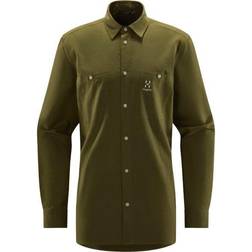 Haglöfs Curious Hemp skjorta Olive Green Herr
