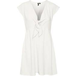 Vero Moda Vmmymilo SS Top Wvn Ga - Bianco