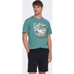 Only & Sons Regular Fit O-hals T-shirt