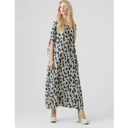 Vero Moda Vmmenny 2/4 Calf Dress - Navy