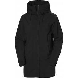 Helly Hansen Victoria, regnfrakke, dame, sort