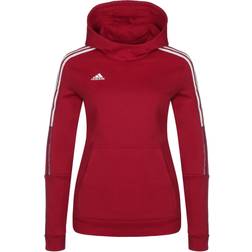 adidas Tiro Women's Sweat Hoody Handbollskläder Röd