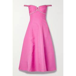 Self-Portrait Midikleid pink