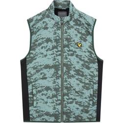 Lyle & Scott Seafoam Gilet - Cactus Green