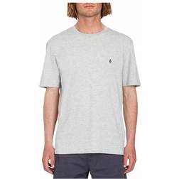 Volcom Stone Blanks T-Shirt - Heather Grey