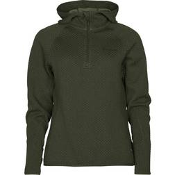 Pinewood Women's Everyday Travel Hoodie - Dark Green Mix