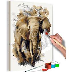 Artgeist Beautiful Giant Elephant Art encadré 40x60cm