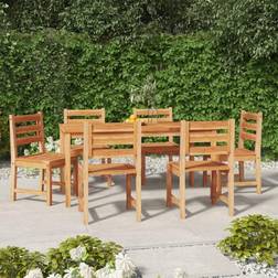 vidaXL 7 Garden Patio Dining Set, 1 Table incl. 6 Chairs