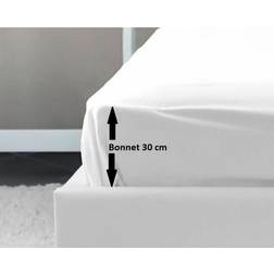Lovely Lovely Home Fitted Bottom Sheet 180 x 200 cm Lagen Hvid