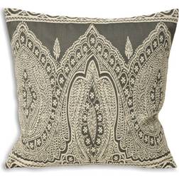 Paoletti Paisley Persian Inspired Printed Complete Decoration Pillows Grey