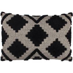 Furn Lamar Geometric Loop Complete Decoration Pillows Black