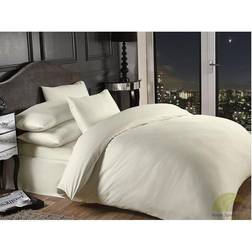 Emma Barclay Fitted 1000 Thread Count Cream Bed Sheet White