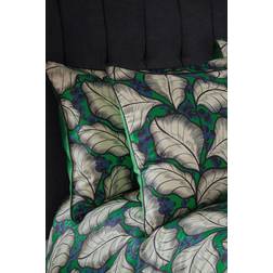 Edinburgh Weavers Edinburgh Magali Leaf Premium Pillow Case Green
