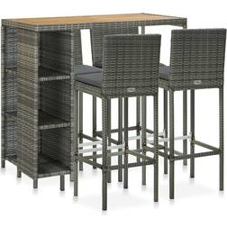 vidaXL 5 Outdoor Bar Set