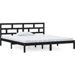 vidaXL Bed Frame Black