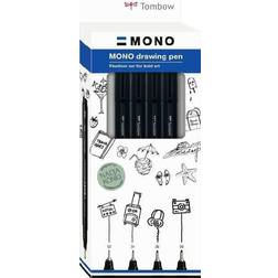 Tombow Fineliner MONO drawing set Fine 4