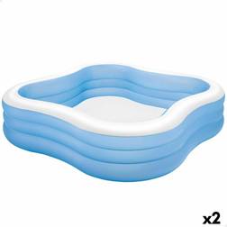 Intex Oppustelig Pool Blå 229 x 56 x 229 cm 1250 L 2 enheder