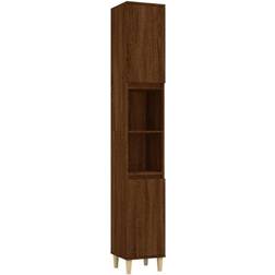 vidaXL Bathroom Cabinet Engineered Wood Brown