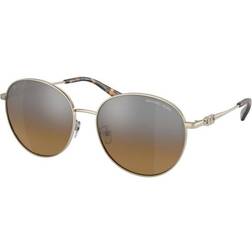 Michael Kors Women's Polarized Sunglasses, MK111957-yp - Light Gold-Tone