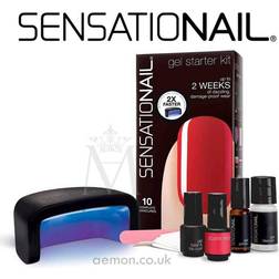 SensatioNail Gel Polish Starter Kit Scarlet