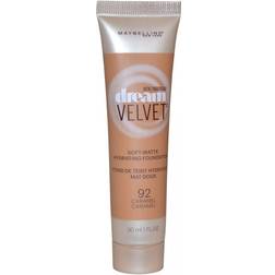 Maybelline Dream Velvet Skin Transforming Foundation 30ml Caramel #92