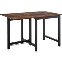 Homcom Industrial Style Drop Dining Table