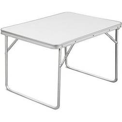 Deuba Tavolo da campeggio pieghevole grigio 80x60x70cm